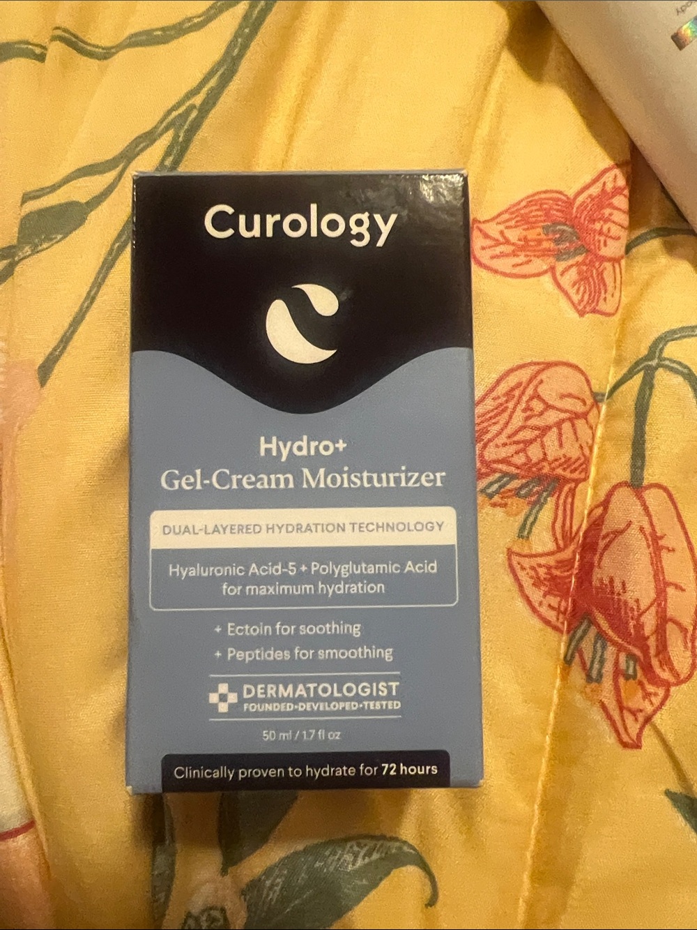 Curology Hydro+ Gel-Cream Moisturizer — Blue